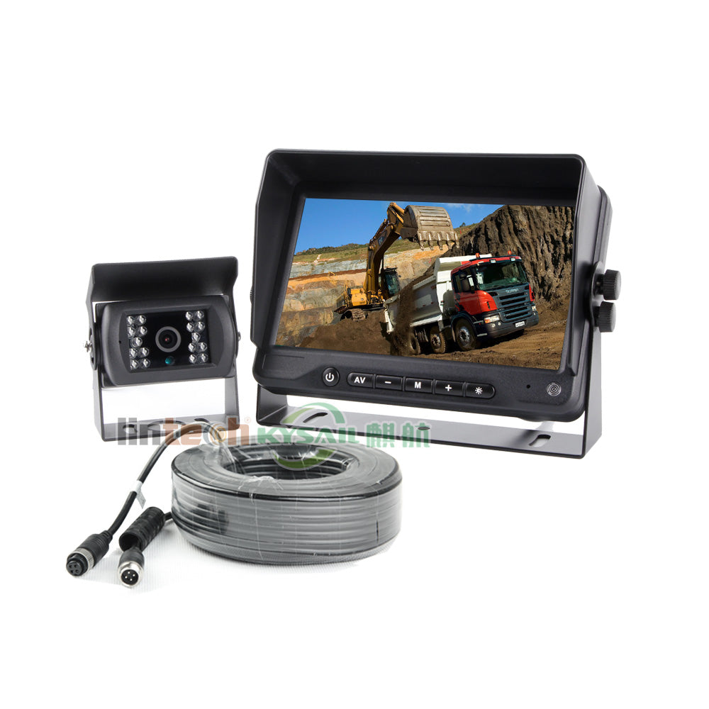 7 Inch TFT LCD Monitor Vehicle Reversing Camera Kit