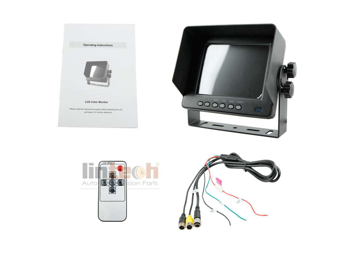 5 inches IP69K Waterproof Marine Monitor