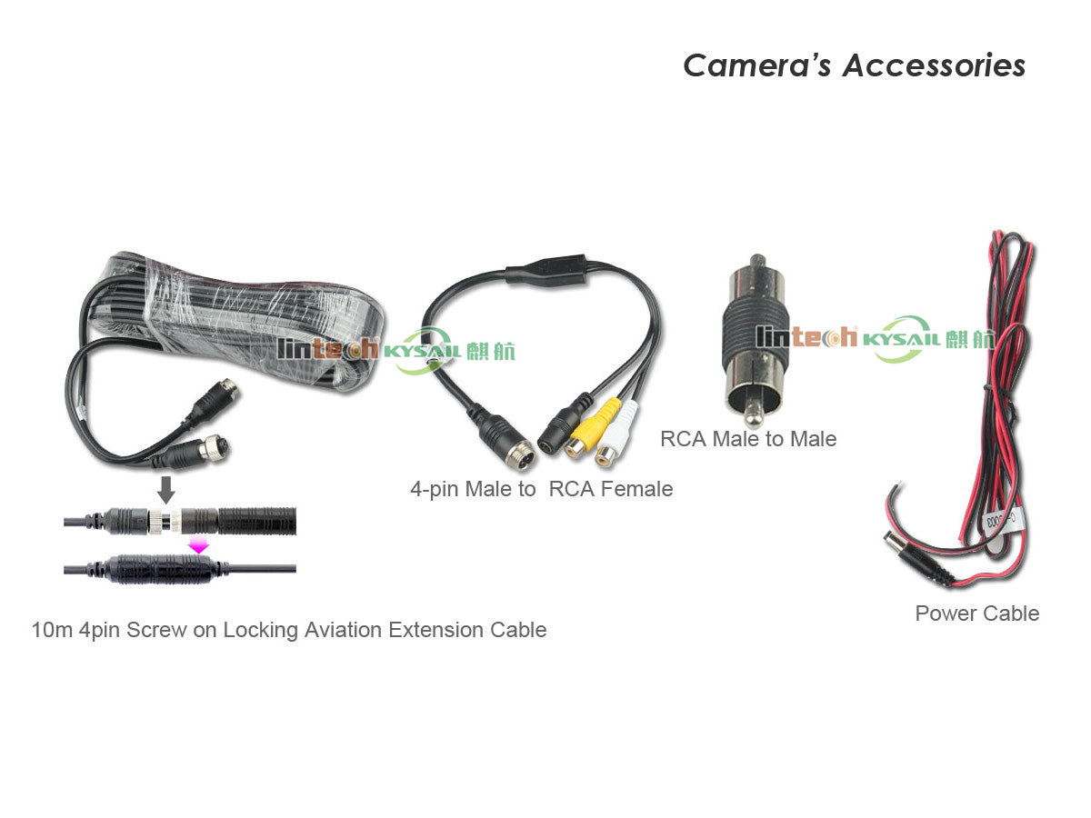 Rear View Backup Camera for GMC Savana & Chevrolet Express Van, LC-009C5-5