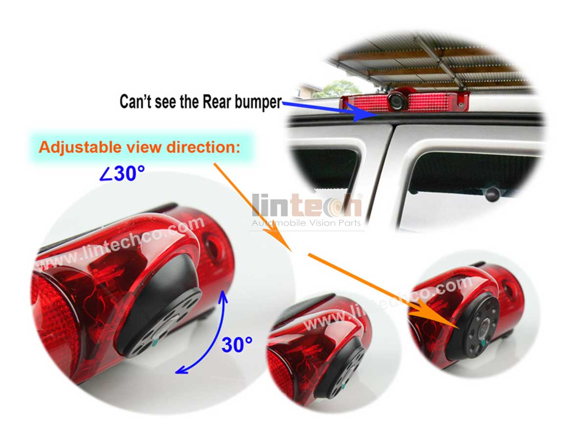 Rear View Backup Camera for GMC Savana & Chevrolet Express Van, LC-009C5-5