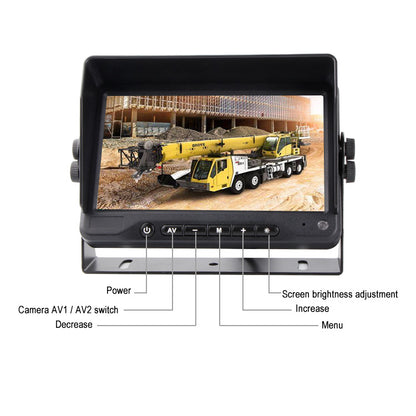 7 Inch TFT LCD STAND ON DASH MONITOR