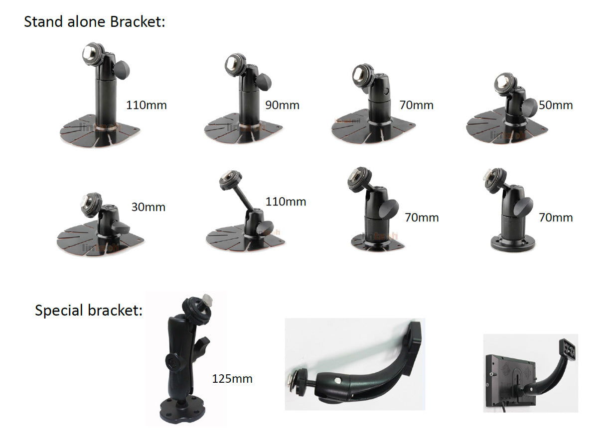 7 Inch TFT LCD STAND ON DASH MONITOR