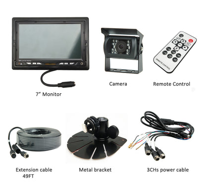 Truck Backup camera system kit
