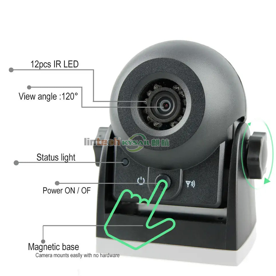 Protable Wireless Wifi Car Camera, LC-003WF