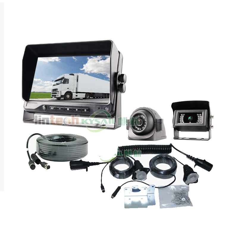 Reverse Backup Camera System for Tractor Trailer