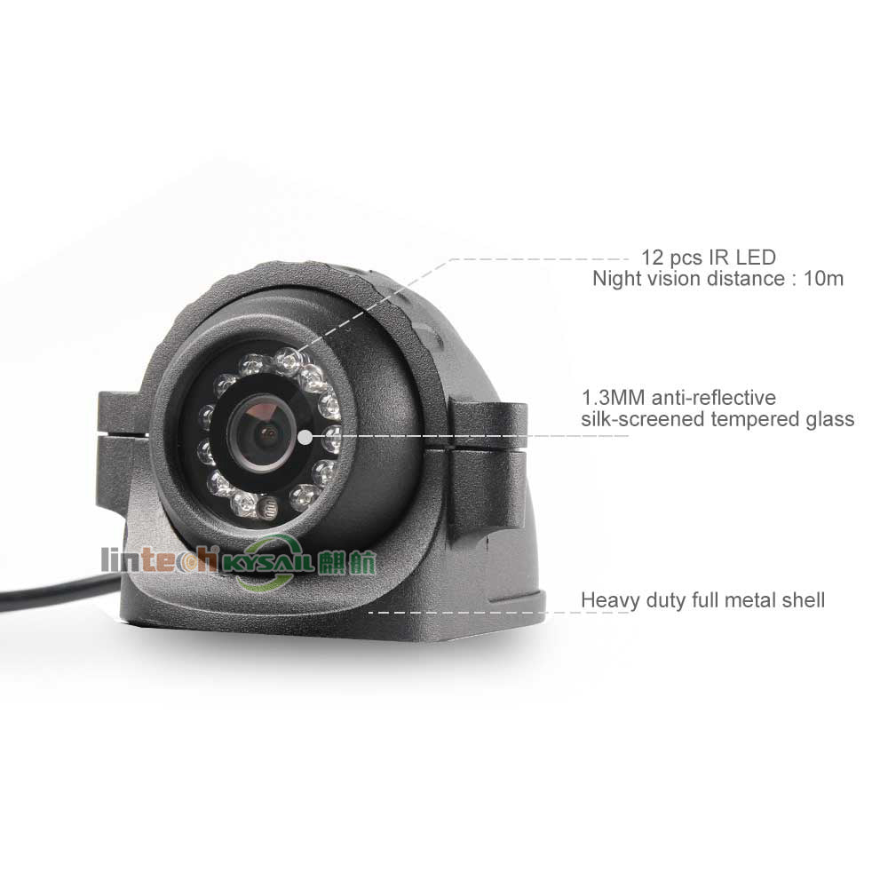 Side Camera: Side and Front View RV, LC-009D1